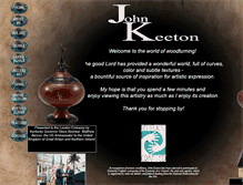 Tablet Screenshot of johnkeeton.com